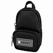 Рюкзак HEIKKI FUSION (ХЕЙКИ) универсальный, 2 отделения, отделение для ноутбука, c КОШЕЛЬКОМ, черный, 44х31х14 см, 273866