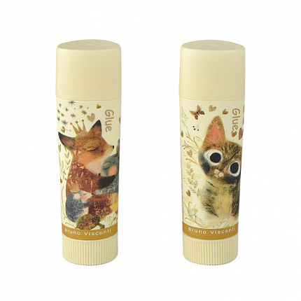 Клей-карандаш BRUNO VISCONTI "Love me", PVP основа, 15 г, 40-0018