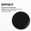Кресло BRABIX "Prestige Ergo MG-311", регулируемая эргономичная спинка, кожзам, черное, 531877