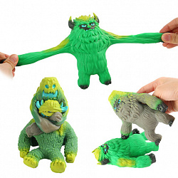 Игрушка-антистресс "ЛЕСНОЙ МОНСТР", 14 см, ассорти 4 вида, JOLLY JOT (ДЖОЛЛИ ДЖОТ), 665779