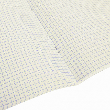 Тетрадь А4 80 л. STAFF Basic скоба, клетка, офсет №2 ЭКОНОМ, обложка картон, СТАНДАРТ, 402650