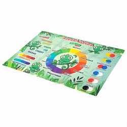 Настольное покрытие BRAUBERG KIDS для труда и творческих занятий, ПВХ, "Цветовая палитра", 50х35 см, 272360