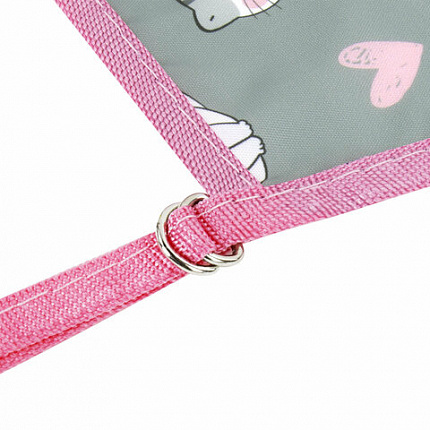 Фартук с нарукавниками для уроков труда ЮНЛАНДИЯ, регулировка по росту, 46х54 см, Sweet whiskers, 273766