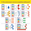 Счеты Абакус (соробан) радужные ЮНЛАНДИЯ "Ментальная арифметика", 13 разрядов кнопка обнуления, 106239
