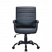 Кресло BRABIX "Win MG-353", кожзаменитель, разборное пятилучие, черное, 532981