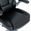 Кресло BRABIX PREMIUM "Phantom EX-553", рециклированная кожа, регулируемый подголовник, черное, 532940