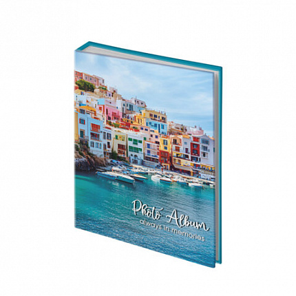 Фотоальбом BRAUBERG на 100 фото 10*15 см, ассорти 5 дизайнов, твердая обложка, 391444