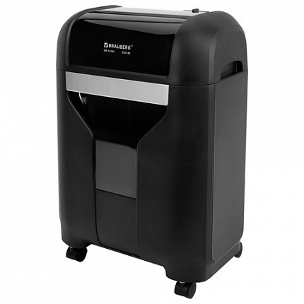 Уничтожитель (шредер) BRAUBERG PROFESSIONAL CM-1520x, "Heavy Duty", 4 уровень секретности, 4х28 мм, 15 листов, корзина 20 литров, 533130