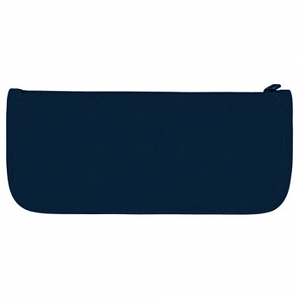 Пенал мягкий BRAUBERG KIDS, 2 отделения, полиэстер, "Dark blue", 22x10x6 см, 273551