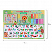 Настольное покрытие BRAUBERG KIDS, А3+, пластик, 46x33 см, "Назад в школу", 272367