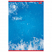 Тетрадь А4, 48 л., HATBER, скоба, клетка, выборочный лак, "СТИХИИ ПРИРОДЫ" (микс), 012804, 48Т4вмB3