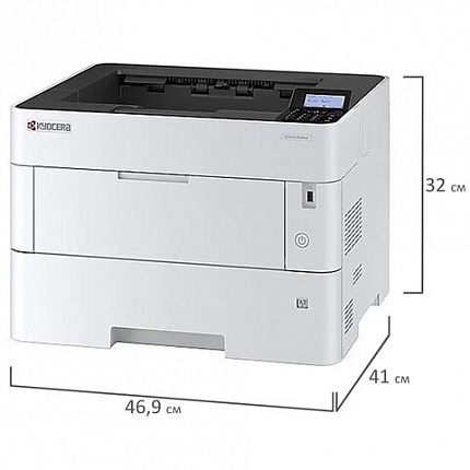 Принтер лазерный KYOCERA ECOSYS P4140dn А3, 40 стр./мин., 200 000 стр./мес., ДУПЛЕКС, сетевая карта, 1102Y43NL0