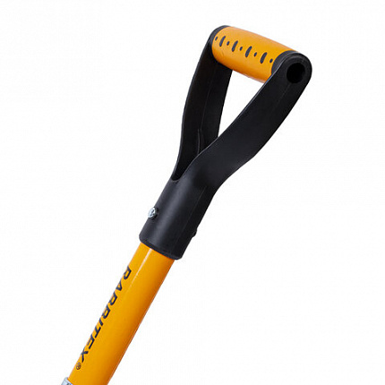 Лопата для авто и туризма, совковая 16х20 см, ОБЩАЯ ДЛИНА 70 см, черенок стекловолокно, V-ручка, RABBITEX (РАББИТЕКС) "FIBERGLASS", 700485