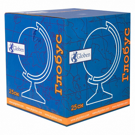 Глобус политический / звездного неба GLOBEN, 25 см, с подсветкой, Ке012500278