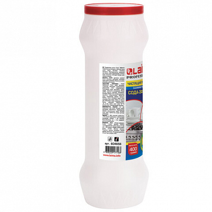 Чистящее средство 400 г, LAIMA PROFESSIONAL Сода-Эффект "Лимон", порошок, 604656