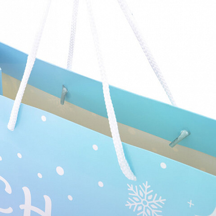 Пакет подарочный (1 шт.) новогодний, 26х13х32 см, "Сияние", ГОЛОГРАФИЯ, ассорти 4 дизайна, ЗОЛОТАЯ СКАЗКА, 592426