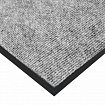 Коврик придверный 50х80 см, СЕРЫЙ, влаго-грязезащитный, 300 г/м2, мелкий рубчик, PRIMILA (ПРИМИЛА) STANDARD, 701019