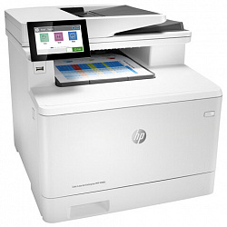 МФУ лазерное ЦВЕТНОЕ HP Color LJ Enterprise M480f "4 в 1", А4, 27 стр./мин, 55000 стр./мес, ДУПЛЕКС, ДАПД, сетевая карта, 3QA55A