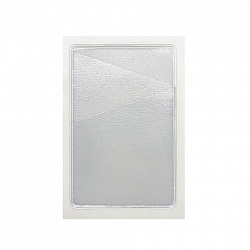 Карман для двух карт/картхолдер на телефон самоклеящийся прозрачный, 65х98 мм, ДПС, 2973.С.300