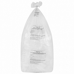 Пакеты для медицинских отходов КОМПЛЕКТ 50 шт., класс А (белые), 120 л, 70х110 см, 16 мкм, Респект