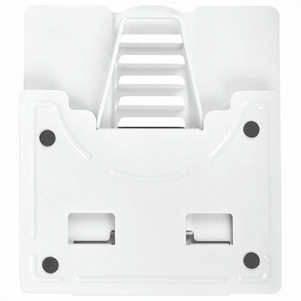 Подставка для книг и учебников BRAUBERG, White, регулируемый угол наклона, металл, 238056