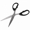 Ножницы BRAUBERG "Classic", 185 мм, чёрные, классической формы, 2-х сторонняя заточка, 230934