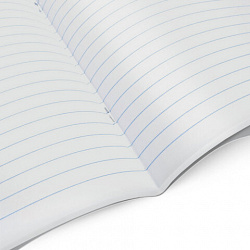 Тетрадь А5 48 л. STAFF "College" скоба, линия, офсет №2 ЭКОНОМ, обложка картон, "РОДИНА", 405629