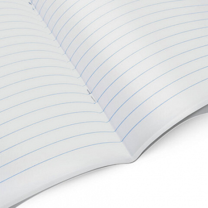 Тетрадь А5, 48 л., STAFF, скоба, линия, офсет №2 ЭКОНОМ, обложка картон, ЯРКАЯ, 405628