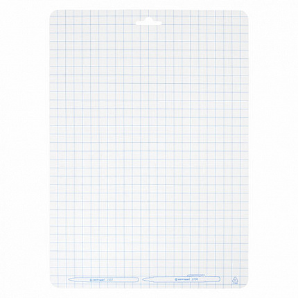 Доска двусторонняя маркерная А4 (240х337 мм), КЛЕТКА, 1 маркер + салфетка, CENTROPEN, 7779, 5 7779 0185
