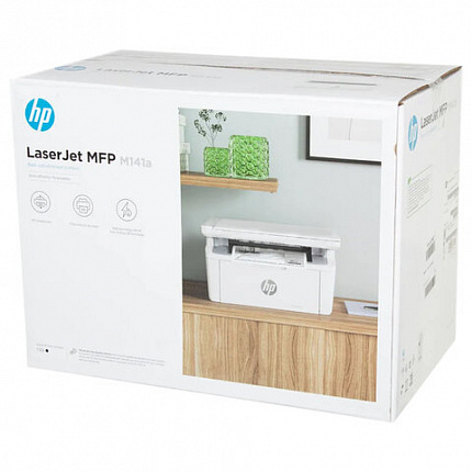 МФУ лазерное HP LaserJet M141a "3 в 1", А4, 20 стр./мин., 8000 стр./мес., 7MD73A