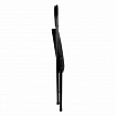 Стул складной BRABIX "Golf Plus CF-003 Комфорт", черный каркас, кожзам черный, 531566