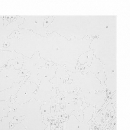 Картина по номерам 40х50 см, ОСТРОВ СОКРОВИЩ "Возвращение", на подрамнике, акрил, кисти, 663273