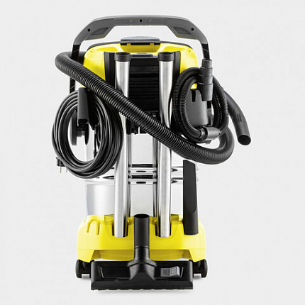 Пылесос хозяйственный KARCHER WD 6 PS, мусоросборник 30л, мощность 1300Вт, желтый, 1., 1.628-360.0
