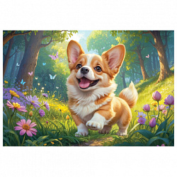 Пазл картонный 54 элемента "ОЧАРОВАТЕЛЬНЫЕ МОРДАШКИ", АССОРТИ, 40 видов, 175х130 мм, HATBER