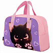 Сумка для занятий BRAUBERG с ручками, 35x25x15 см, "Paw prints", 273289