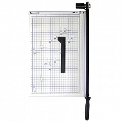 Резак сабельный BRAUBERG KATANA TSM-312, А3, на 12 л., длина реза 440 мм, металлическое основание, защитный экран, 532984