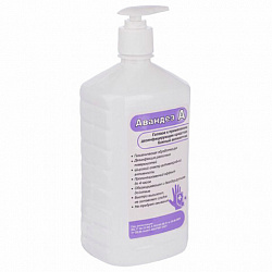 Антисептик для рук/поверхностей (спирт 70%) 1 л, АВАНДЕЗ-А, дезинфицирующий, дозатор