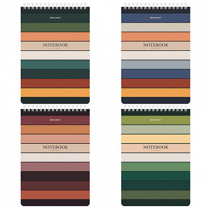 Блокнот А5 (146х206 мм), 60 л., гребень, картон, клетка, BRAUBERG, "Classic", 114359