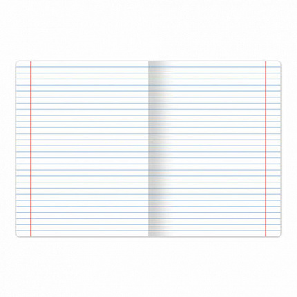 Тетрадь 18 л. BRAUBERG КЛАССИКА, линия, обложка картон, АССОРТИ (5 видов), 401992