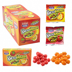 Жевательные конфеты "Кисломания дабл фрукт" апельсин и клубника, 14 г, КАНДИ КЛАБ, CHW040