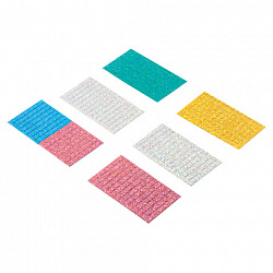 Набор для творчества "Сверкающая мозаика из мягкого пластика", "Единорог", 21х29 см, ЮНЛАНДИЯ, 662363