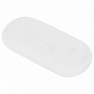 Ластик BRAUBERG "Oval", 50х23х10 мм, белый, овальный, 222471