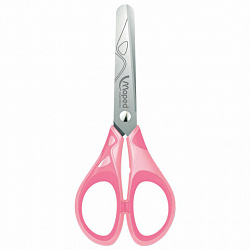 Ножницы MAPED (Франция) "Essentials Soft", 130 мм, закругленные, цвет ассорти, 464411