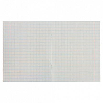 Тетрадь А5, 48 л., STAFF, скоба, клетка, офсет №2 ЭКОНОМ, обложка картон, "ОДИН ЦВЕТ" (точки), 402782