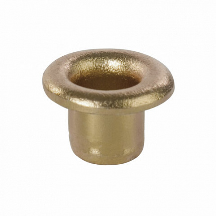 Люверсы золотистые КОМПЛЕКТ 250 шт., внутренний диаметр 4,8 мм, длина 4,6 мм, BRAUBERG, 272764