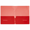 Папка-уголок 2 кармана, непрозрачная, А4, BRAUBERG "SPECIAL", красная, 0,18 мм, 273061