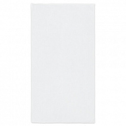 Салфетка из МИКРОФИБРЫ 50х100 см, WHITE ULTRA DENSE OVERLOCK, белая, 280 г/м2, LAIMA HOME, 608226