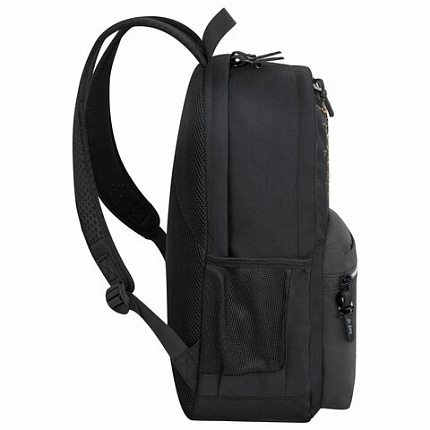 Рюкзак BRAUBERG FASHION CITY универсальный, 2 отделения, "Skull", черный, 46х31х15 см, 272572