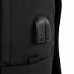 Рюкзак HEIKKI ACTIVE (ХЕЙКИ) универсальный, отделение для ноутбука, USB-порт, черный, 44х31х14 см, 272560