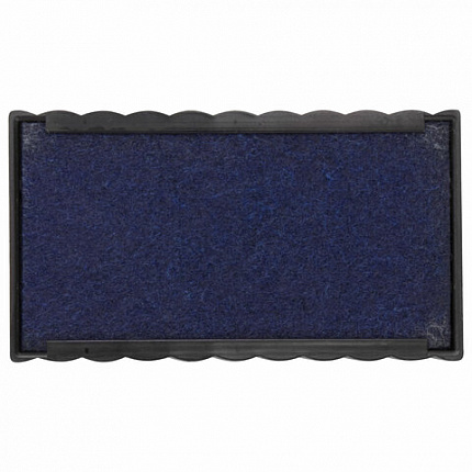 Подушка сменная STAFF (58х22 мм) для штампов "Printer 8053", синяя, 237428